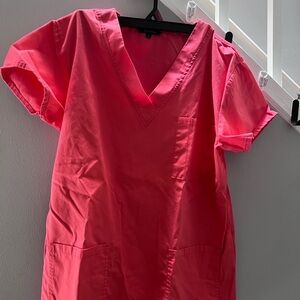 Just Love Coral Scrub Set